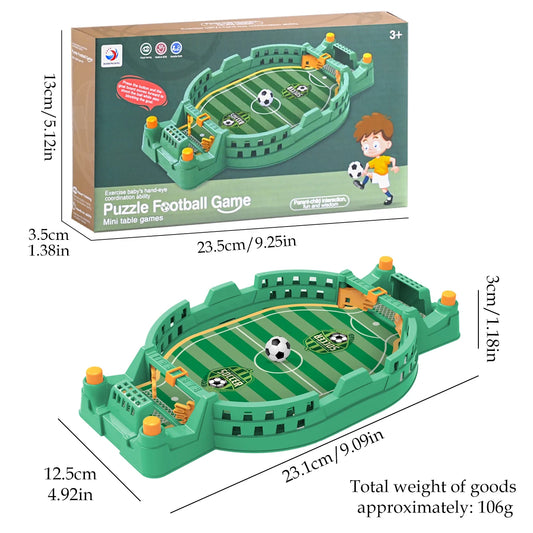 Mini Tabletop Soccer Game - Interactive Desktop Football Competition for Family & Friends