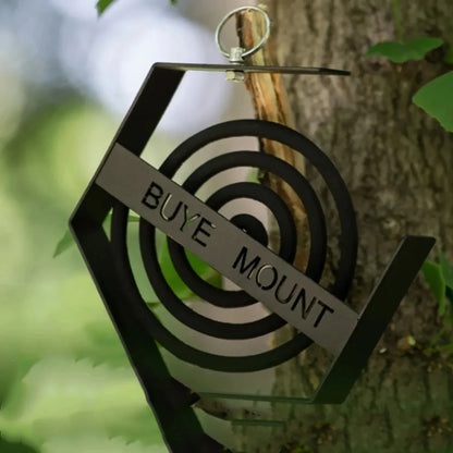 Hanging Mosquito Coil Holder - Outdoor Camping Tray for Hiking & Tourist Supplies