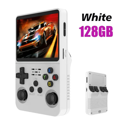 R36S Retro Handheld Game Console - 3.5'' IPS Screen - 64GB/128GB/256GB Storage - ARKOS 2.0 Portable Gaming System