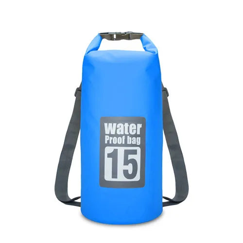 Waterproof Dry Bag Set - 5L/10L/15L/20L/30L PVC Storage Sacks for Kayaking, Canoeing, Rafting & Swimming Adventures