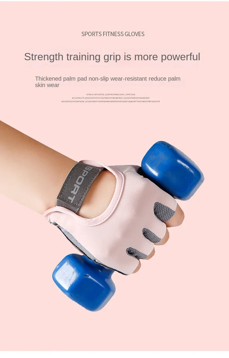 Premium Fitness Training Gloves - Slip-Resistant Weight Lifting Gloves for Men & Women - Gym Bodybuilding Exercise Yoga Gloves (1 Pair)