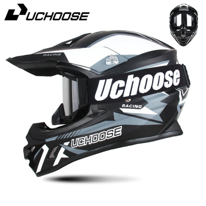 DOT Approved Motocross Helmet - Off-Road Racing Helmet for Men & Women (Downhill, Enduro, Cross)