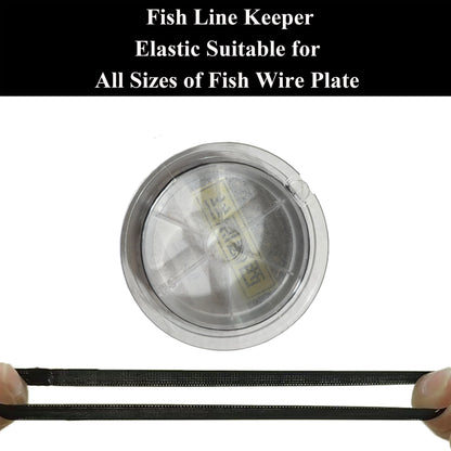 Fishing Line Management Kit (6pcs) - Spool Belt Control System with Line Holder & Reel Fixer - Universal Compatibility