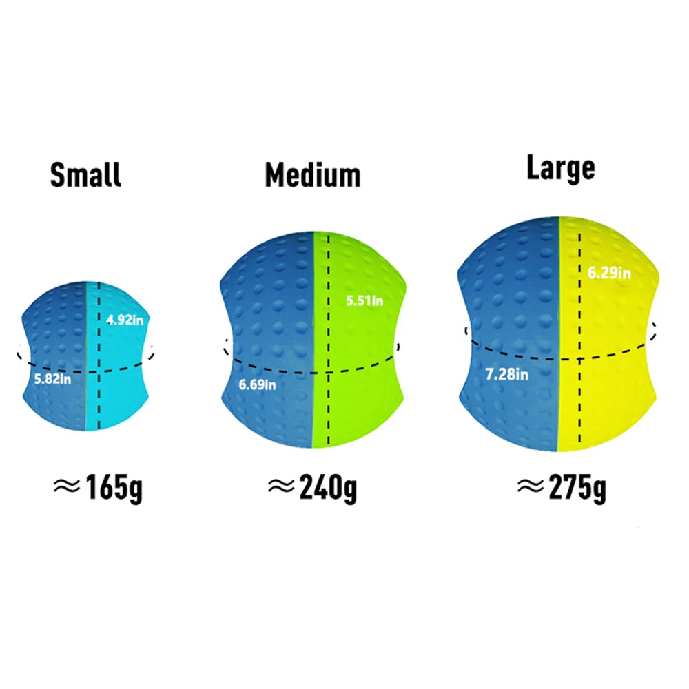 Golf Swing Trainer - Dual-Color Connected Ball for Posture Correction and Beginner Form Training