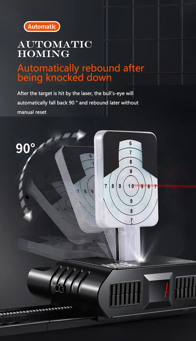 Automatic Laser Target System - Multi-Function Voice Scoring Auto-Reset Training Target