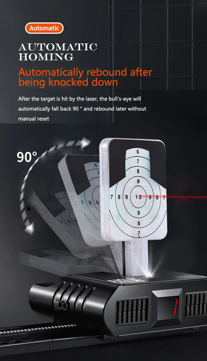 Automatic Laser Target System - Multi-Function Voice Scoring Auto-Reset Training Target