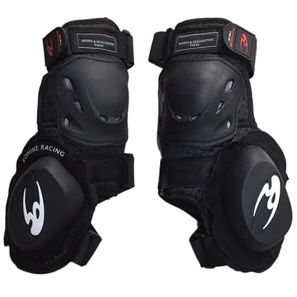 Komine SK-652 Motorcycle Knee Pads - Anti-Fall Slider Protectors for Track and Highway Riding