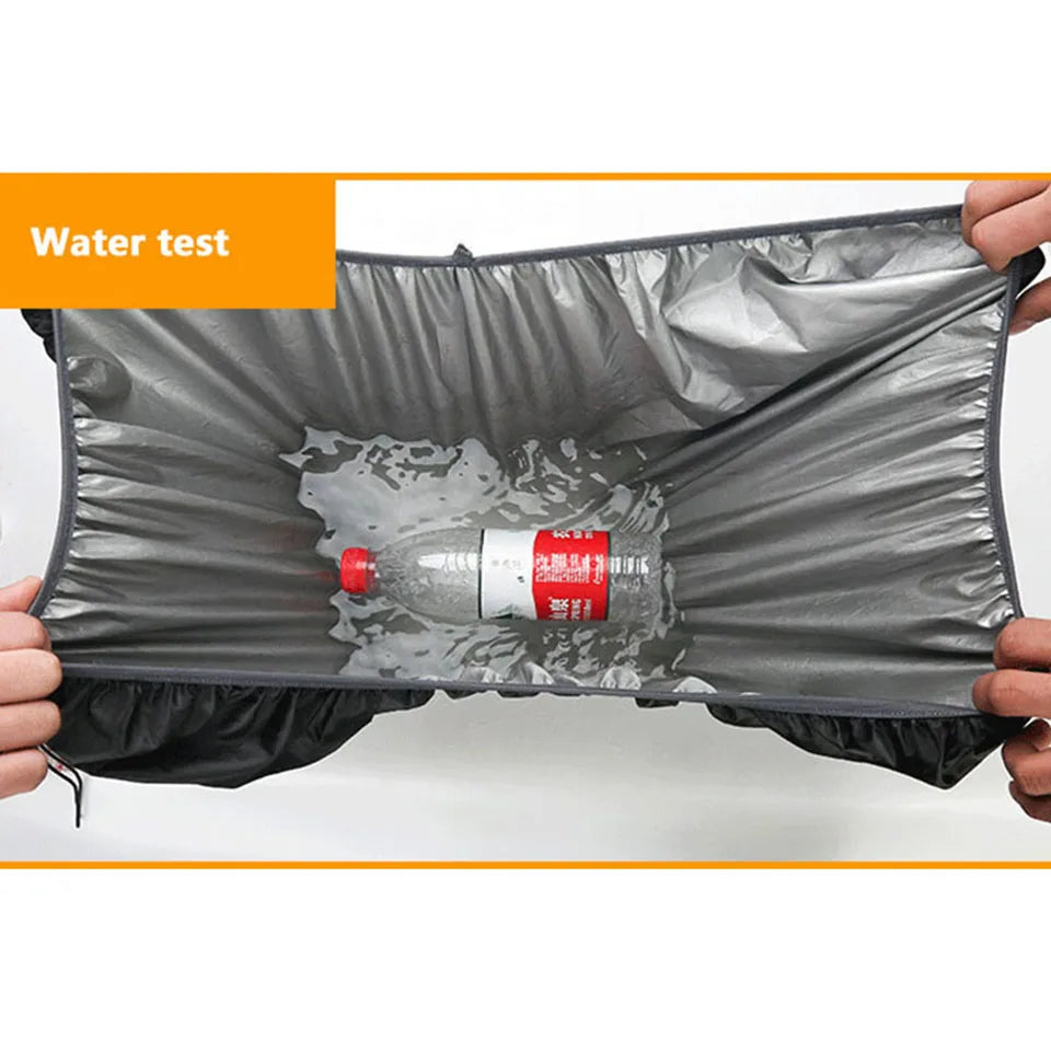 Waterproof Backpack Rain Cover - 25L-60L Nylon Outdoor Hiking Cycling Mountaineering Dust Cover for Men & Women