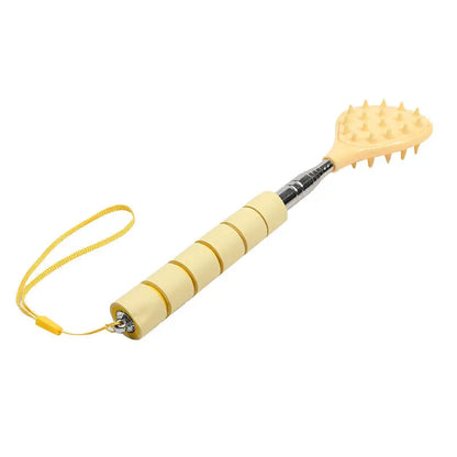 Retractable Dual-Spike Back Scratcher & Massage Tool