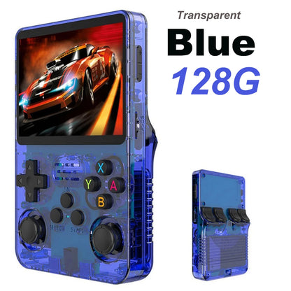 R36S Retro Handheld Game Console - 3.5'' IPS Screen - 64GB/128GB/256GB Storage - ARKOS 2.0 Portable Gaming System