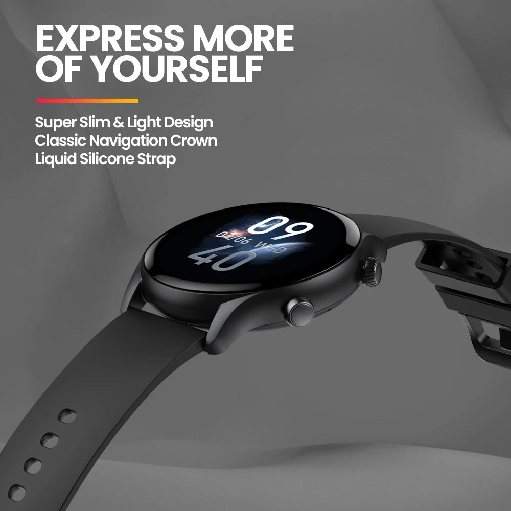 Zeblaze Btalk 3 Plus Smart Watch - 1.39'' HD Display with Voice Calling & Fitness Tracking for Men & Women