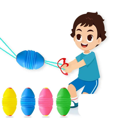 Elastic Speed Balls for Children - Outdoor Toys - Large Size - Interactive Pulling - Sensory Training - Sport Games - Gifts for Kids & Adults