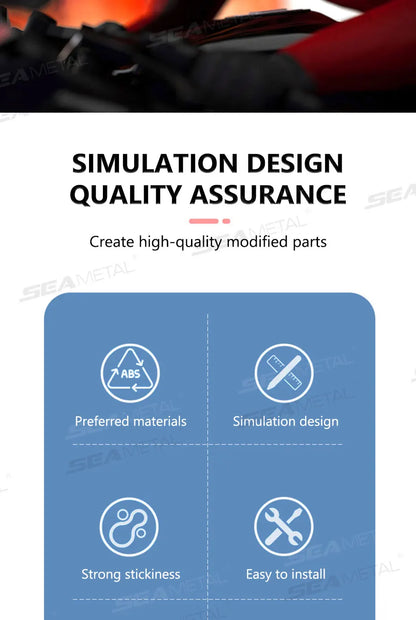 Devil Horns Motorcycle Helmet Decoration - 2-Piece Set with Suction Mount | Cosplay Styling Accessory