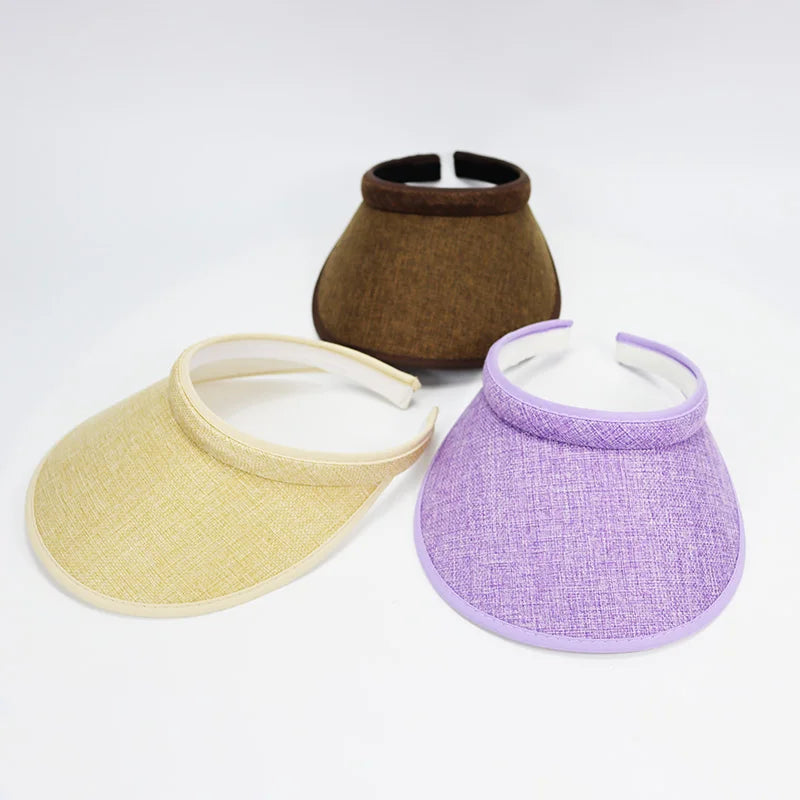Women's Clip-On Sun Hat - Portable Outdoor Sports Cap