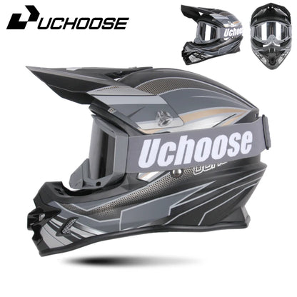 DOT Approved Motocross Helmet - Off-Road Racing Helmet for Men & Women (Downhill, Enduro, Cross)