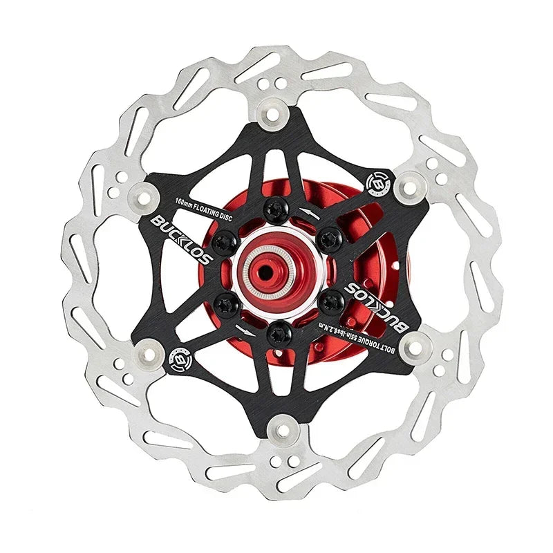 Floating Disc Brake Rotor - 160mm/180mm/203mm MTB & Road Bike - Ultralight Heat Dissipation Design