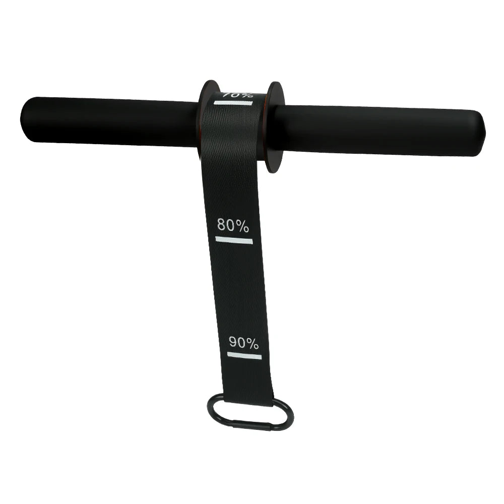 Wrist Roller Forearm Strength Trainer - Durable Home Workout Equipment with Thickened Non-Slip Handle and Adjustable Belt