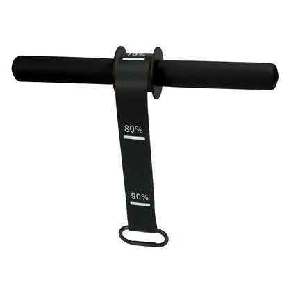 Wrist Roller Forearm Strength Trainer - Durable Home Workout Equipment with Thickened Non-Slip Handle and Adjustable Belt