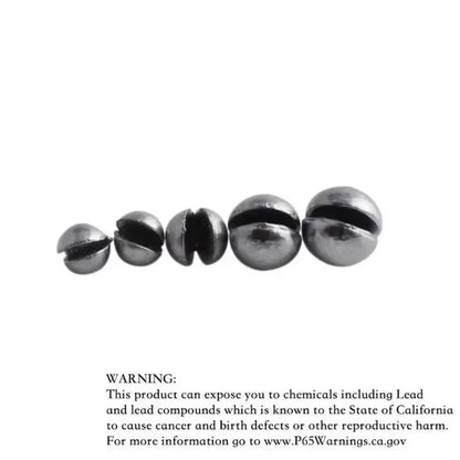 Round Split Shot Fishing Sinkers - 100g Box of 205pcs - Removable Weights for Jig Rigs