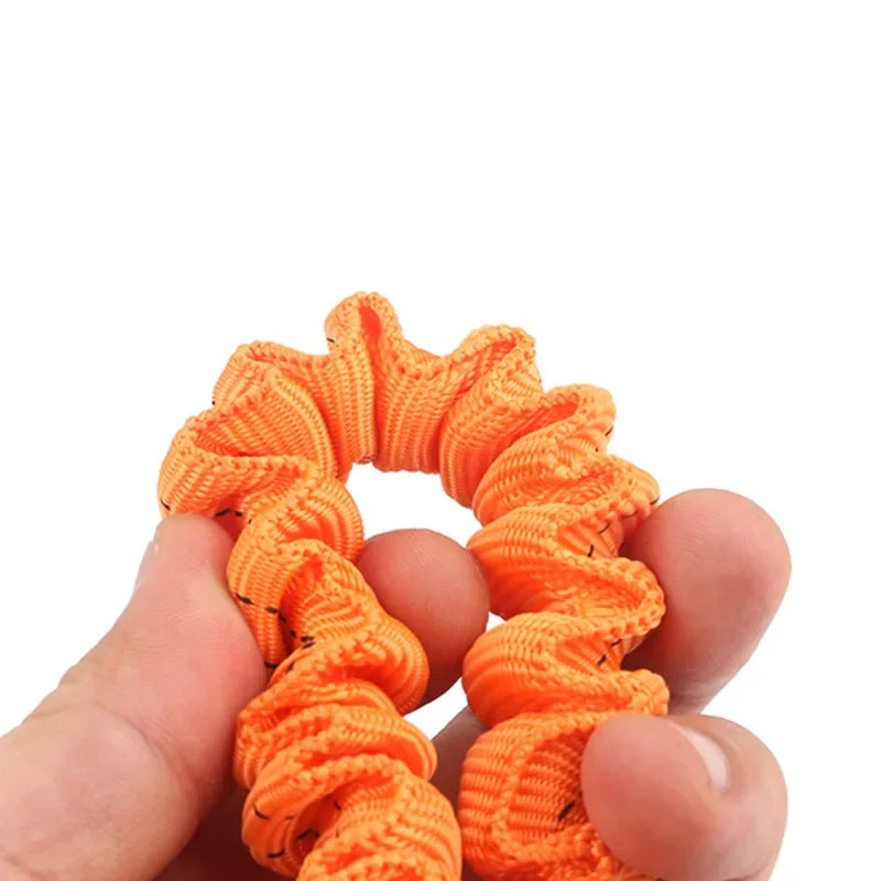 Heavy-Duty Safety Harness for Aerial Work - Elastic Buffer Sling Belt with Anti-Fall Carabiner Hook and Rope Protection System