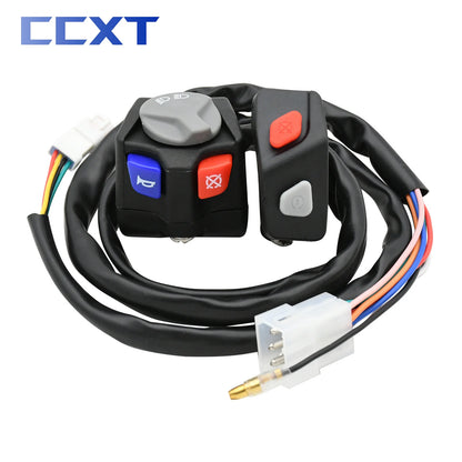 Motorcycle Headlight Horn Kill Start Switch - KTM EXC/XC/XCW/EXCF/SX/SXF (125-500cc) & Husqvarna TE/FE/TX/FX