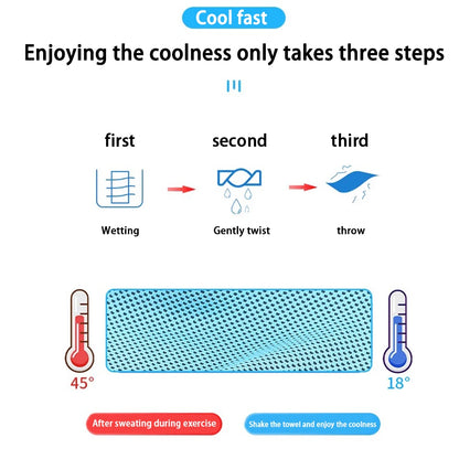 Quick-Dry Microfiber Sports Towel - Super Absorbent & Lightweight for Gym, Swimming, Yoga, Beach & Camping