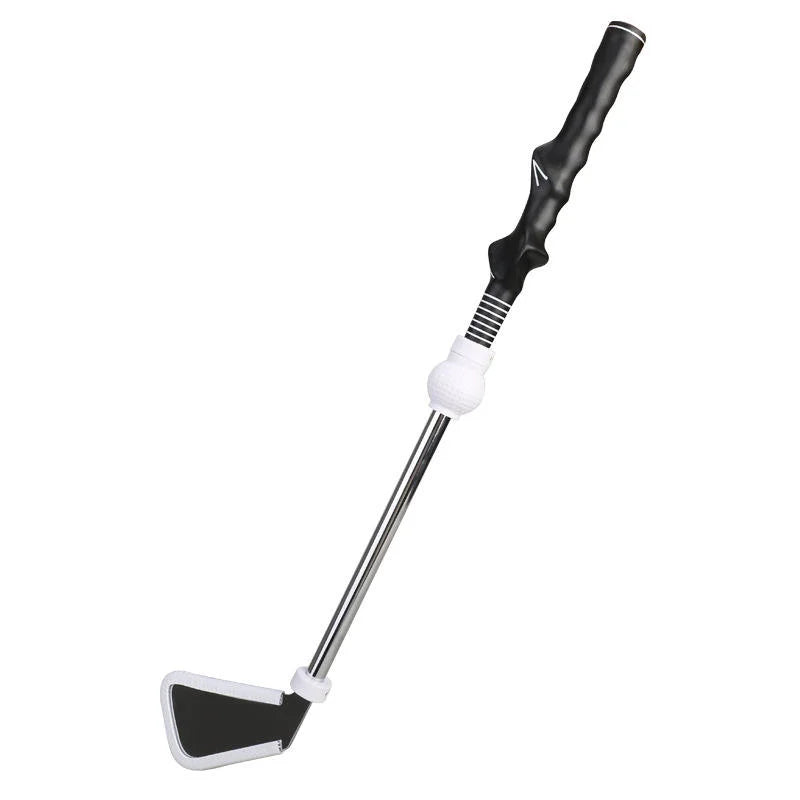 Retractable Golf Swing Trainer - Rhythm Click Sound Warm-Up Aid for Strength & Tempo Training