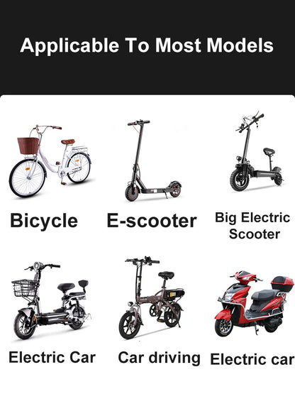 2PCS Universal Bike Handlebar Mirror - 360° Adjustable Rotatable Rearview for MTB & Road Bikes