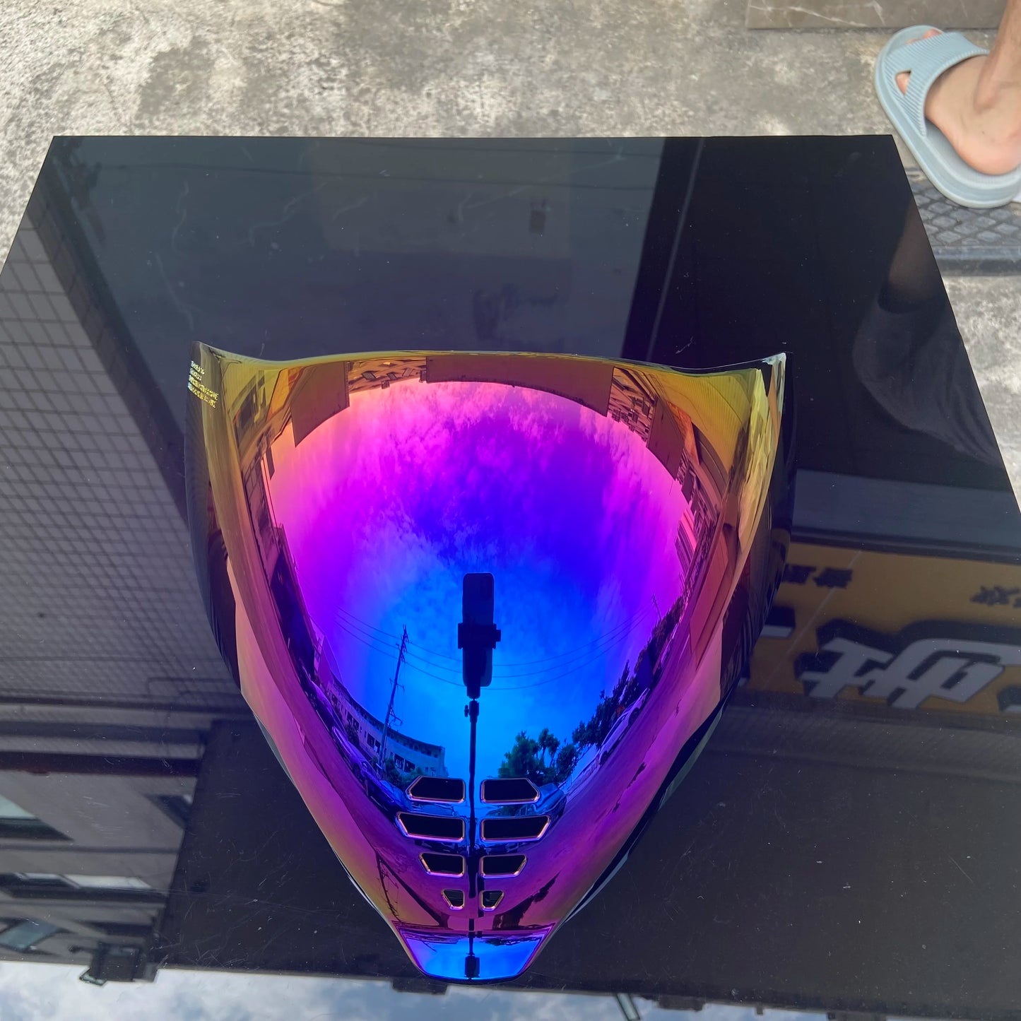 ICON Airflite IC06 Motorcycle Helmet Visor - UV Protected Face Shield Lens