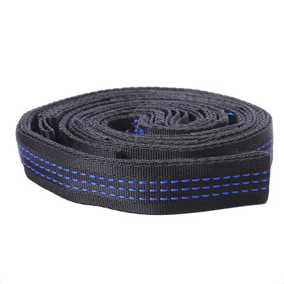 Hammock Straps 2-Pack - 600lbs Capacity Polyester Suspension System with 5 Adjustment Rings