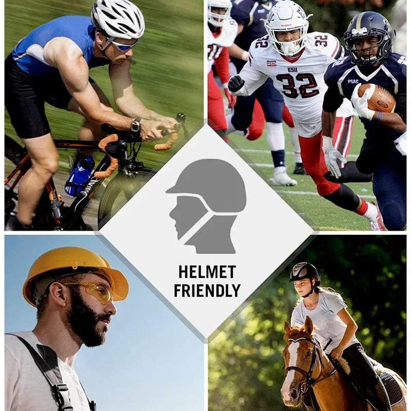 Quick-Dry Breathable Motorcycle Helmet Inner Cap - Racing Beanie Hat for Motocross (1-2 Pack)