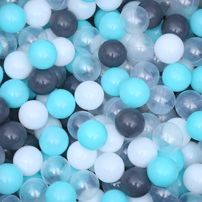 Colorful Ocean Ball Pit Balls - Eco-Friendly Non-Toxic Plastic Play Balls 5.5cm (50pcs Love & Star Shapes)
