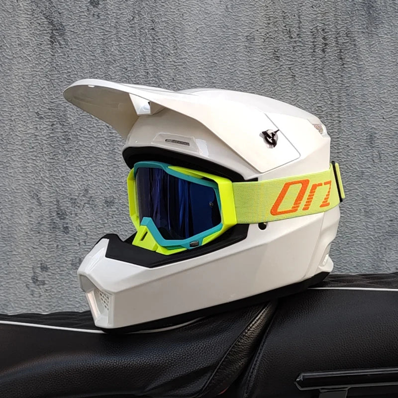 Full Face DH Motorcycle Helmet - Off-Road Racing Rally Bicycle Downhill Speed Helmet