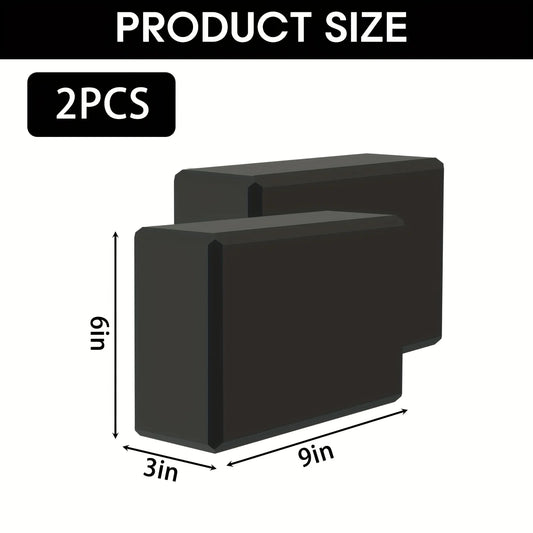 High-Density Foam Yoga Blocks - 2-Pack Lightweight, Supportive & Odor-Free Yoga Gear for Studio & Gym Practice