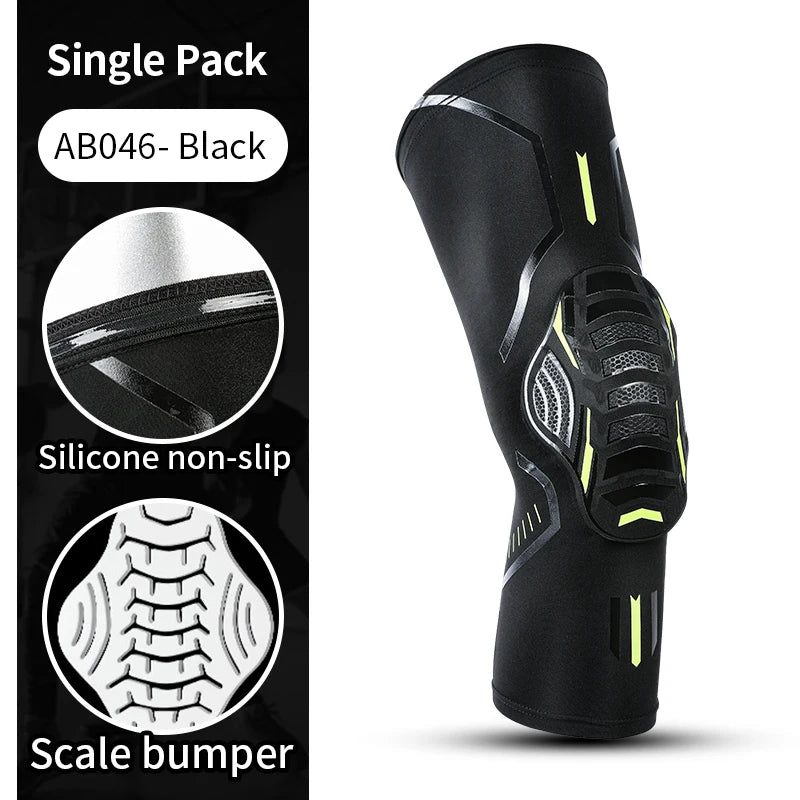 Compression Knee Brace - Shockproof Support Sleeve for Running, Arthritis & Joint Pain Relief (Men & Women)