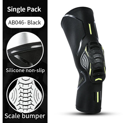 Compression Knee Brace - Shockproof Support Sleeve for Running, Arthritis & Joint Pain Relief (Men & Women)