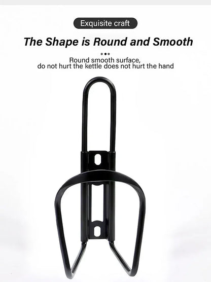 Aluminum Alloy Bicycle Bottle Holder - Lightweight Foldable Cage Mount for Mountain, Road & Folding Bikes - Universal Fit