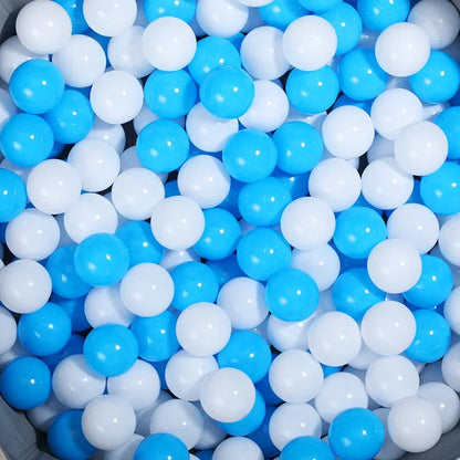 Colorful Ocean Ball Pit Balls - Eco-Friendly Non-Toxic Plastic Play Balls 5.5cm (50pcs Love & Star Shapes)