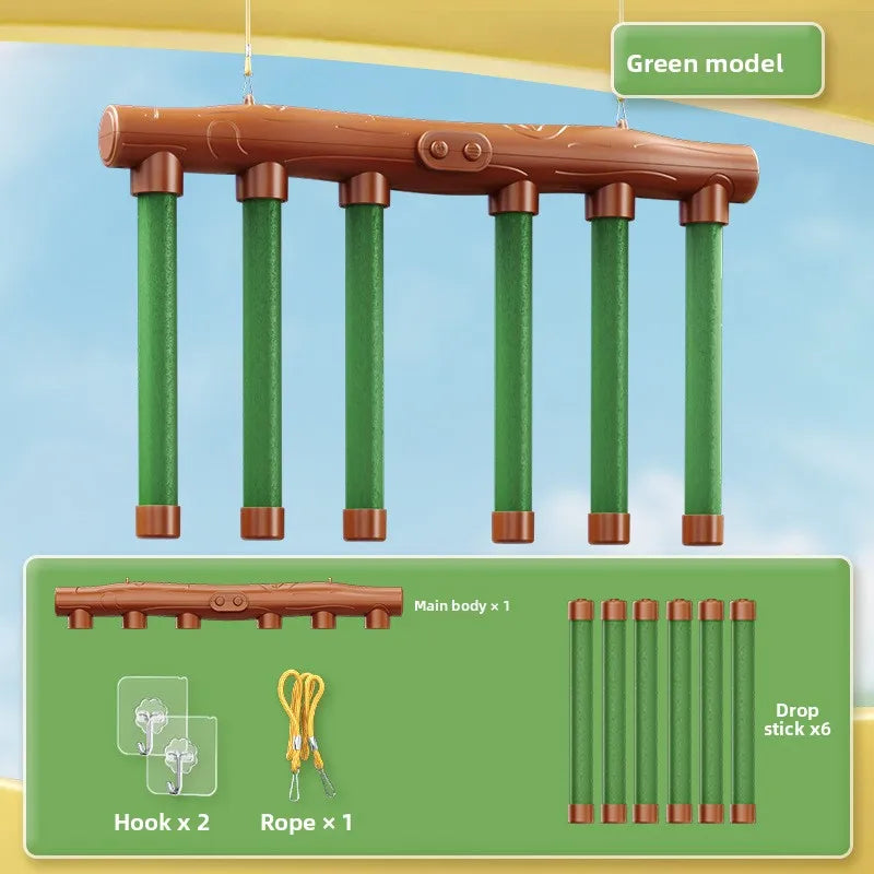 Reflex Challenge Catch Sticks Game - Falling Sticks Reaction Training Toy for Sensory Integration & Drop Catch Win
