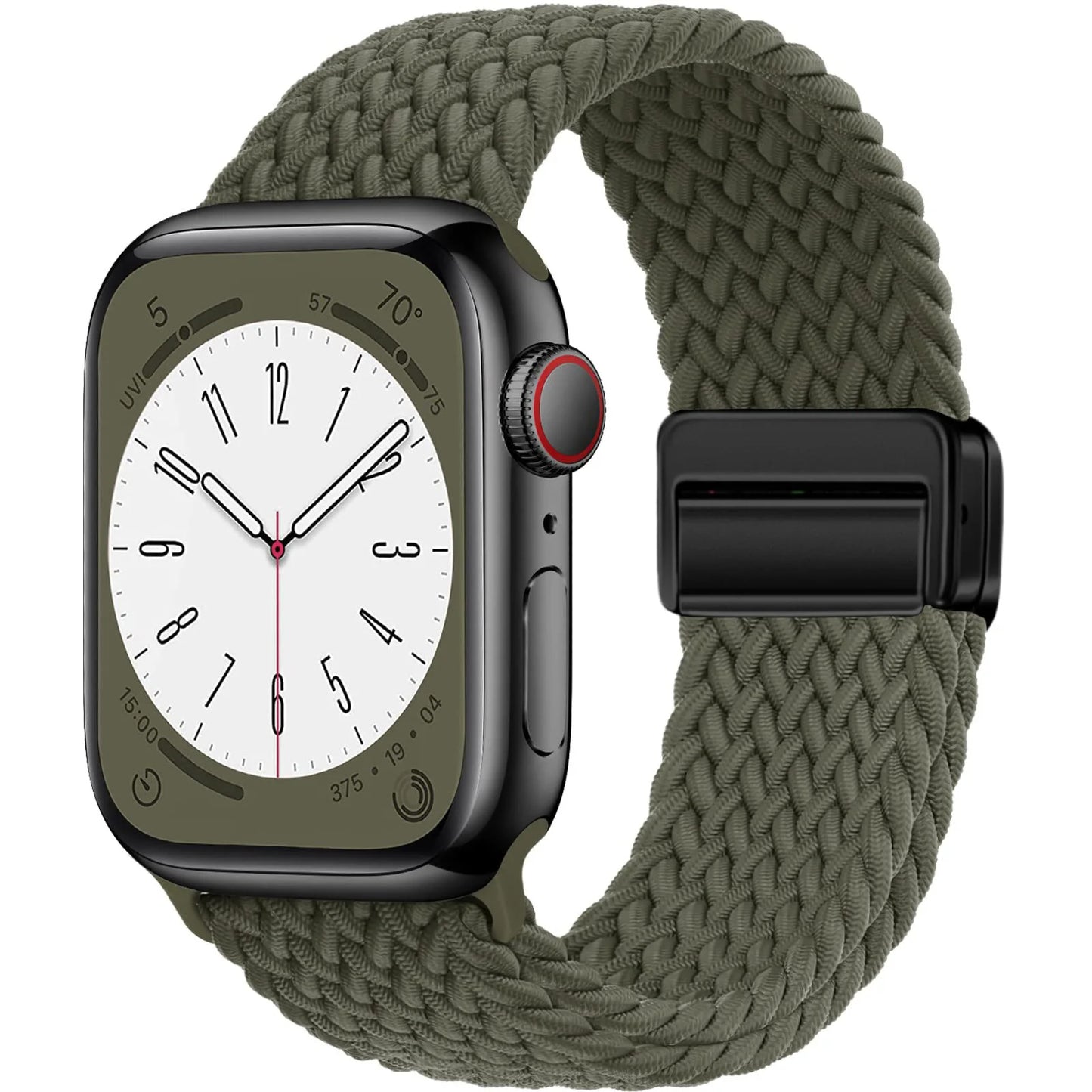Magnetic Braided Strap Apple Watch Band - Universal Compatibility