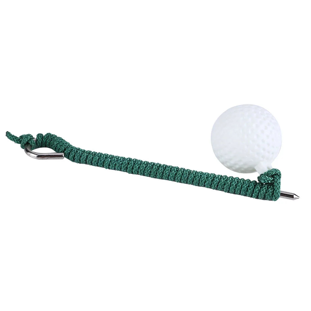 Golf Swing Training Aid - Portable Practice Rope Ball with Airflow Design
