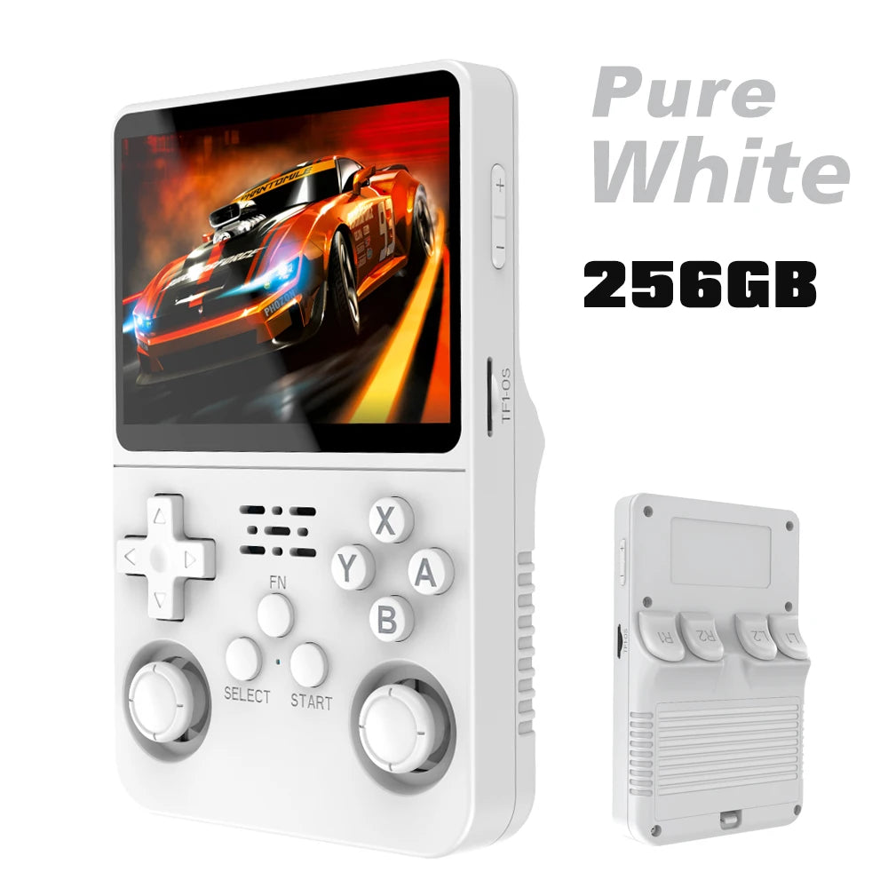 R36S Retro Handheld Game Console - 3.5'' IPS Screen - 64GB/128GB/256GB Storage - ARKOS 2.0 Portable Gaming System