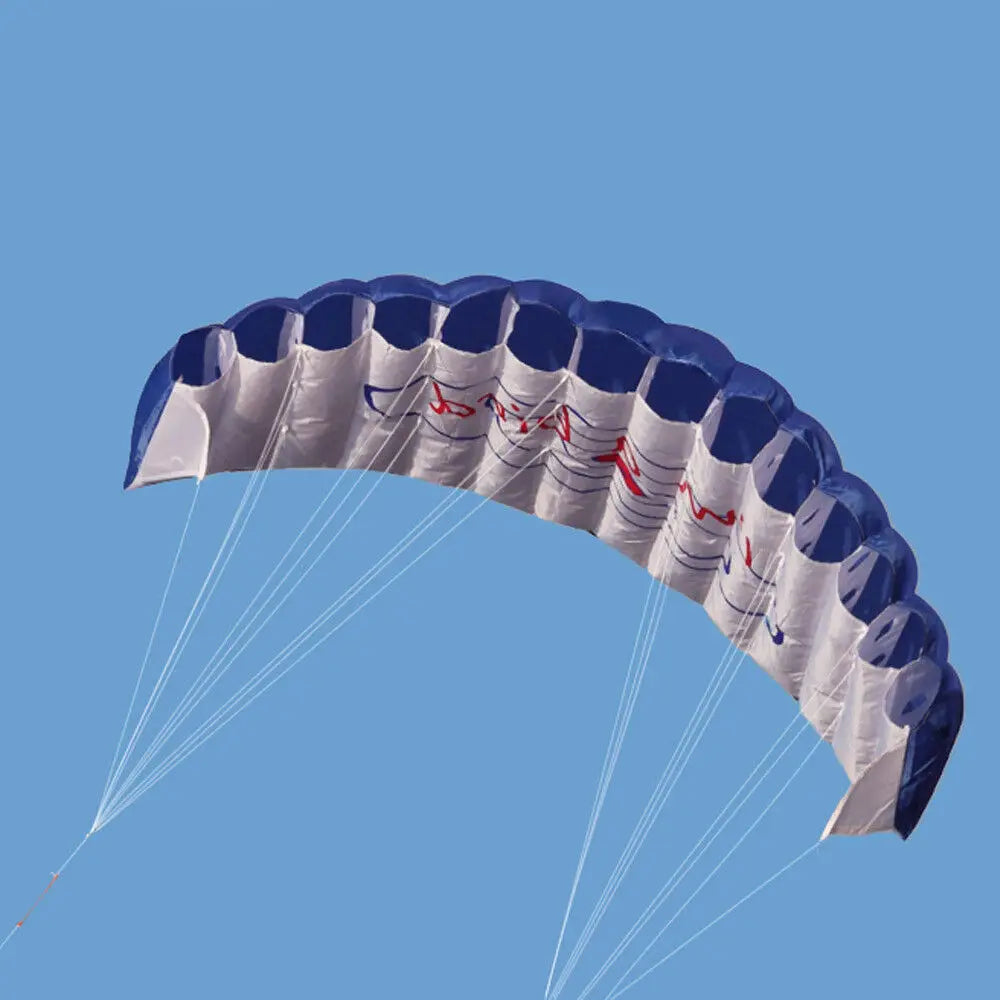 1.4m Dual Line Stunt Parafoil Kite - 140cm x 57cm - Composite Material - Ages 14+ - Unisex