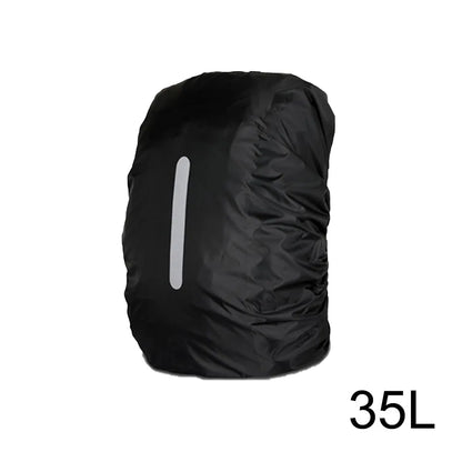 Waterproof Backpack Rain Cover - 20L-80L Reflective Outdoor Hiking Camping Bag Dust Cover for Men & Women