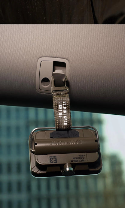 Rechargeable 5000mAh LED Camping Light - Waterproof Portable Hanging Tent Lamp for Outdoor Emergency Lighting