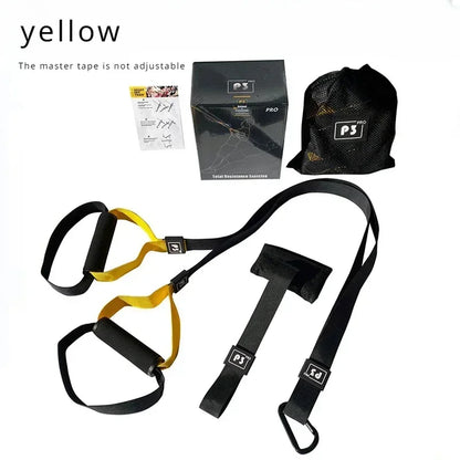 Suspension Training Strap System – Adjustable Full Body Resistance Bands for Strength and Fitness