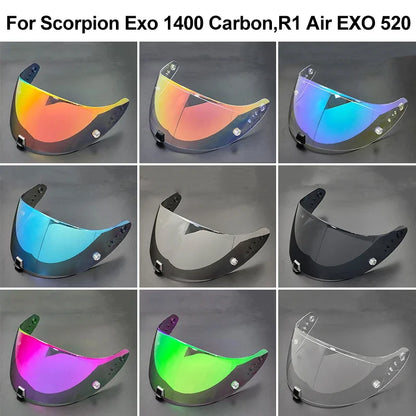 Motorcycle Helmet Visor Lens KDF-16-1 - Anti-UV Anti-Scratch Full Face Shield with Photochromic Technology