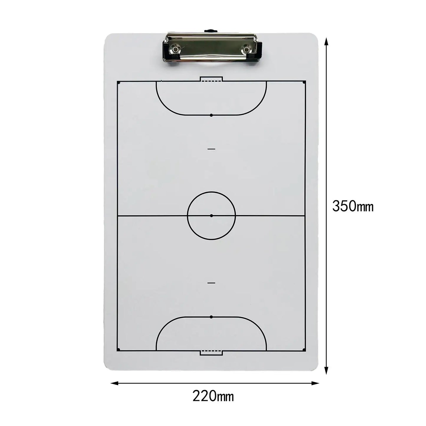 Volleyball Tactic Coaching Board - 35cm x 22cm Portable Strategy Clipboard for Volleyball, Handball & Futsal
