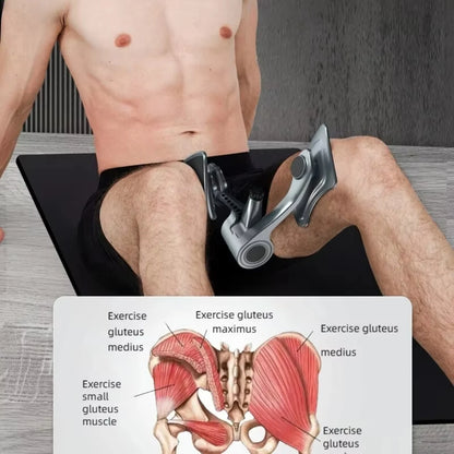 Pelvic Floor Muscle Trainer - Kegel Exercise Equipment for Men - Home Fitness Buttock Strengthener
