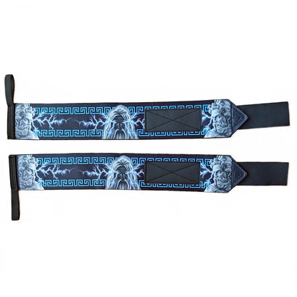 Professional Weightlifting Wrist Straps - Gym Support Equipment for Strength Training (1 Pair)